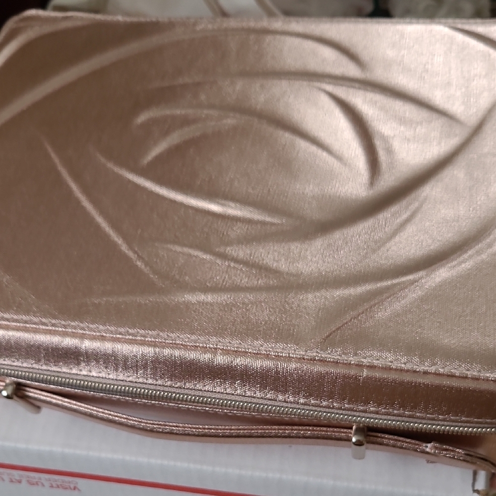 Elegant Metallic Cosmetic Bag